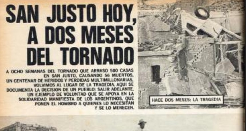 El día después del Tornado del 73