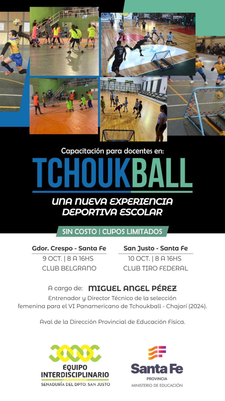 Tchoukball, una nueva experiencia deportiva escolar